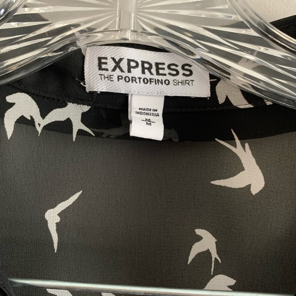 Express Button Up Blouse - Picture 3 of 4